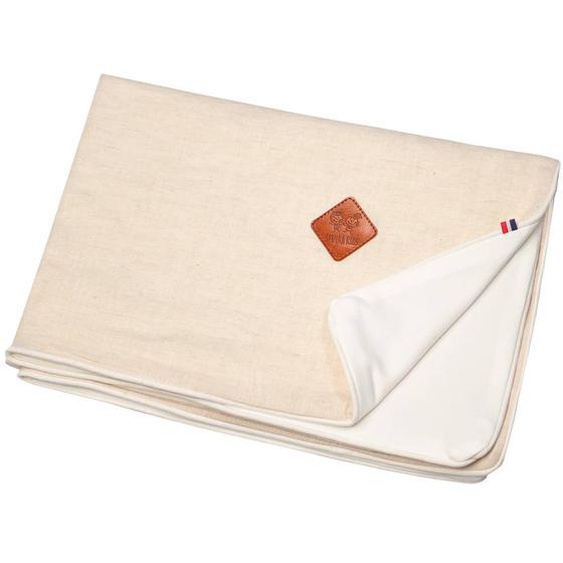 Couverture Légère En Lin Lavé Beige