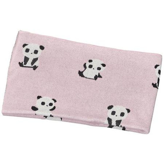 Couverture Maille En Coton Rose