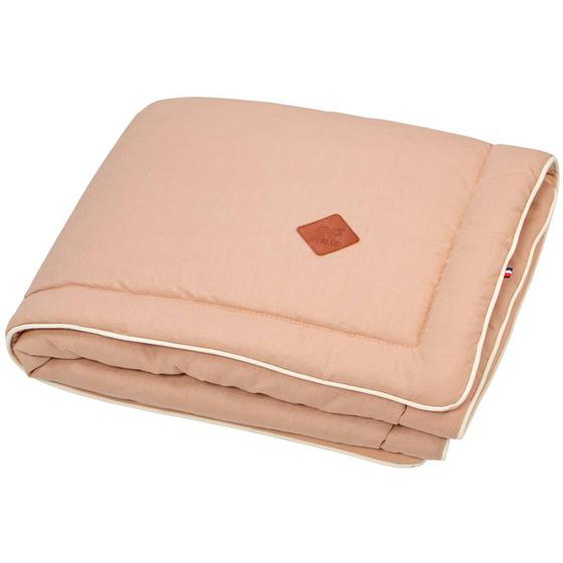 Couverture Plaid En Lin Pêche