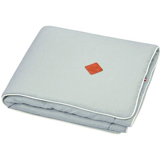 Couverture Plaid En Lin Vert De Gris