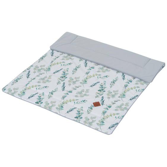 Couverture Plaid Réversible Eucalyptus Eucalyptus, Vert, Gris