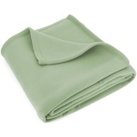 Couverture polaire 220x240 cm Isba Amande 100% Polyester 320 g/m2 traité non-feu