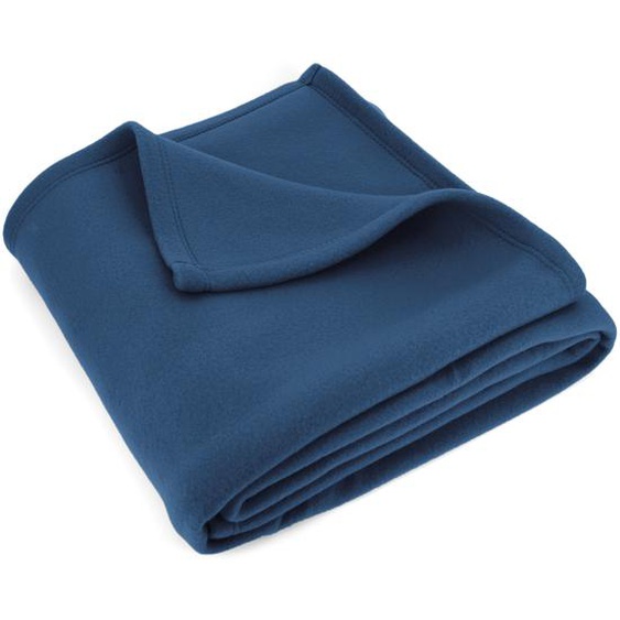 Couverture polaire 240x260 cm Isba Marine 100% Polyester 320 g/m2 traité non-feu