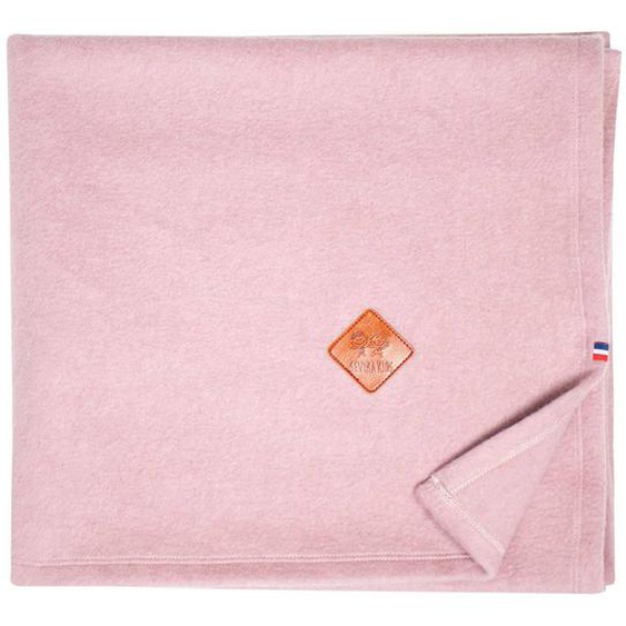 Couverture Polaire Coton Ultra-doux Rose