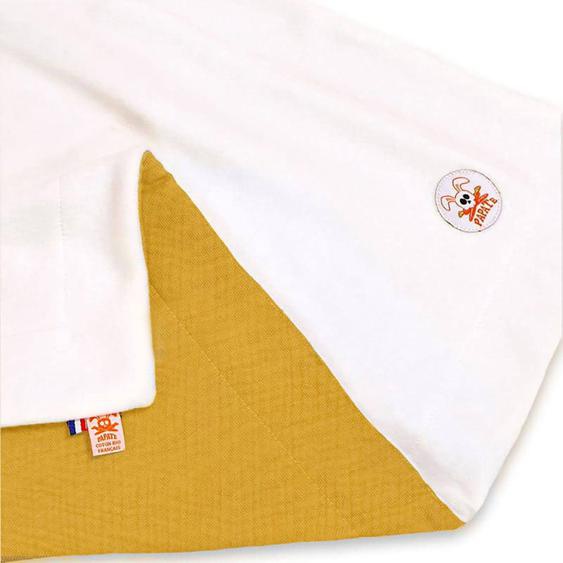 Couverture Polaire En Coton Bio Beige
