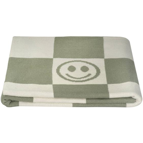 Couverture Pour Enfant smiley Pistache