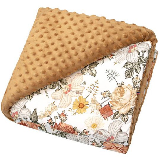 Couverture Réversible En Minky Néo Vintage Néo Vintage Imprimé Floral, Be