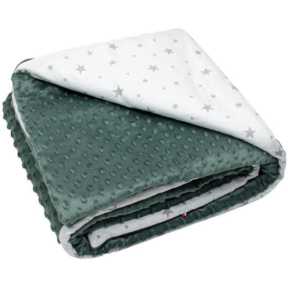 Couverture Réversible Et Ultra Douce Stella Vert