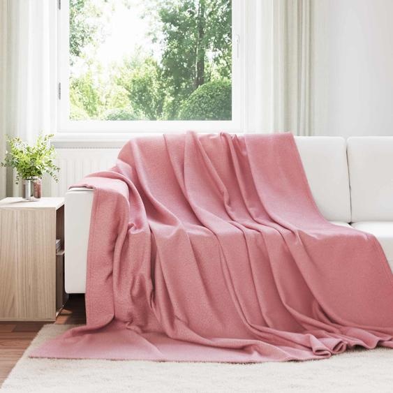 Couvertures à jeter 6 pcs Rose 270 x 240 cm Toison