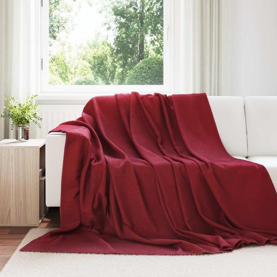 Couvertures à jeter 6 pcs Rouge Bordeaux 240 x 220 cm Toison