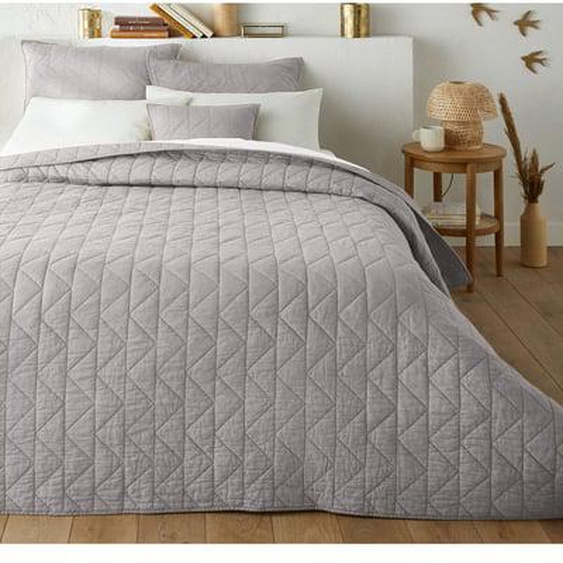 Couvre lit boutis matelassé coton Zig Zag Scenario