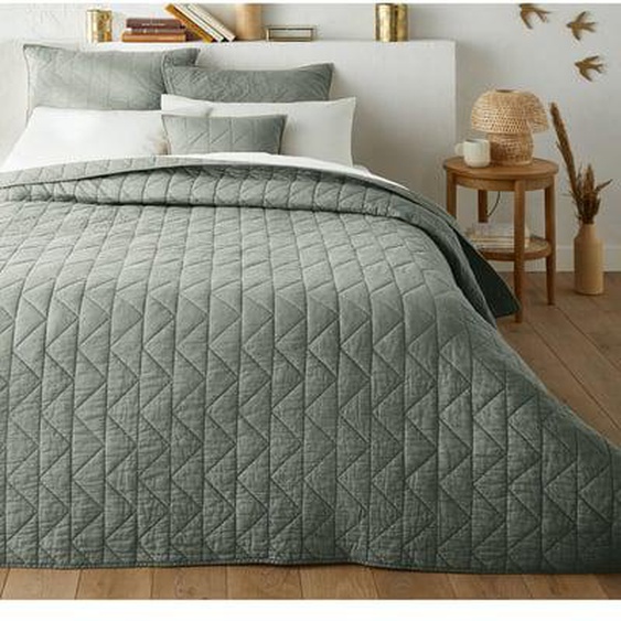 Couvre lit boutis matelassé coton Zig Zag Scenario