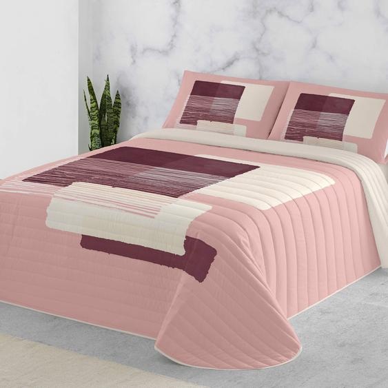 Couvre-lit matelassé imprimé Câline -