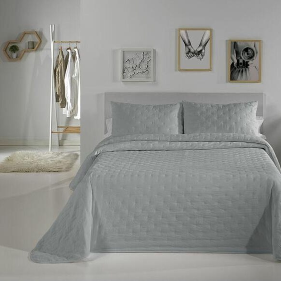 Couvre-lit pierre cardin dots gris perle Lit de 90 (2 pièces)