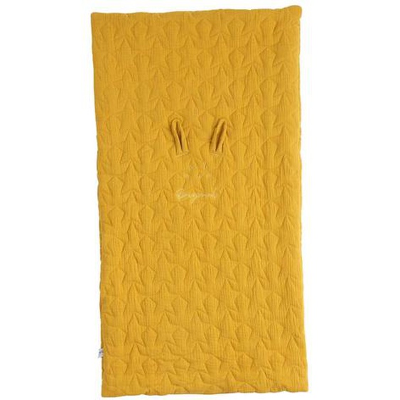 Couvre Lit Rectangulaire Berceau En Coton Jaune