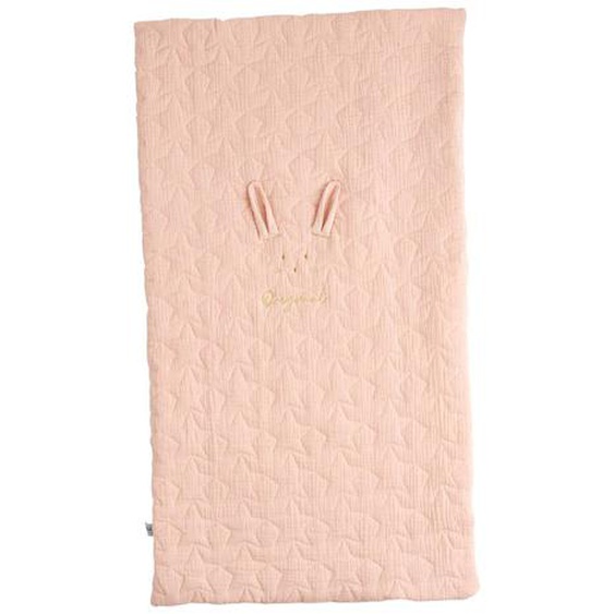 Couvre Lit Rectangulaire Berceau En Coton Rose