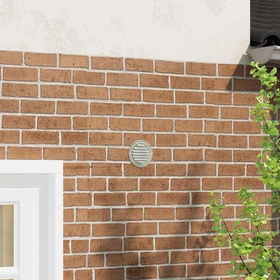 Couvre-vent Air 4 pcs Argent 100 mm Acier inoxydable