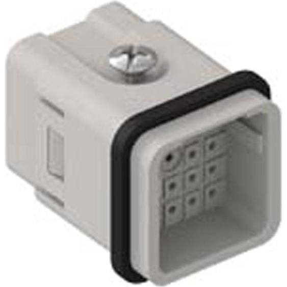 CQM 21 I.L.M.E. Ilme CQ Insert à broches (M) Raccord à sertir, 21 pôles AC 50V / DC 120V, 6,5A - 40pcs