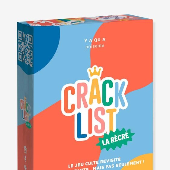 Crack list la récré GAMES multicolore