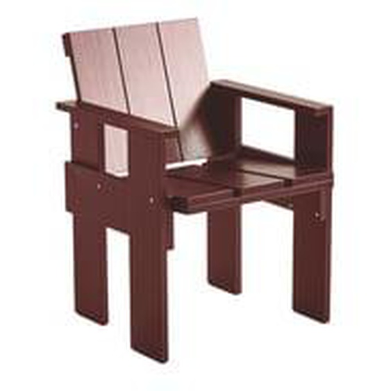 Crate Dining Chair - iron red