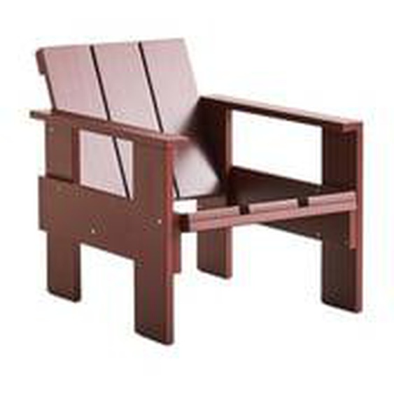 Crate Lounge Chair - iron red