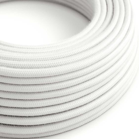 Creative-Cables Câble en silicone Ultrasoft dorigine 2 x 0,75 mm² (50 m, blanc coton RC01)