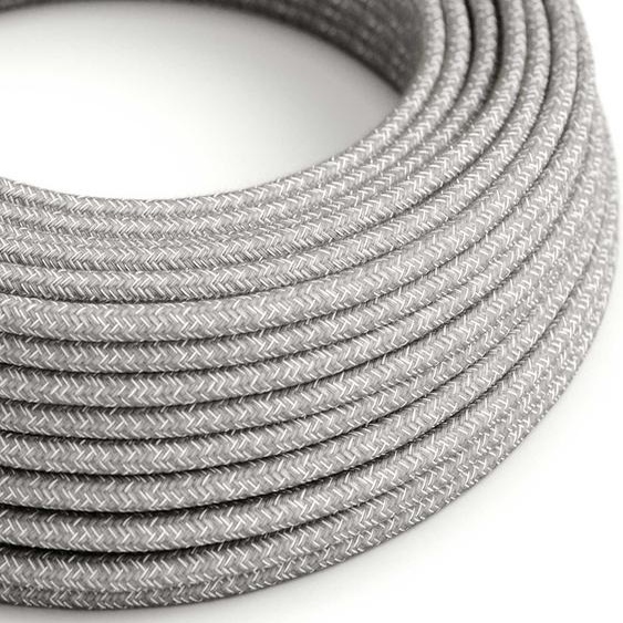 Creative-Cables : le câble en silicone ultra-souple dorigine, 2 x 0,75 mm² (50 m, gris naturel RN02)