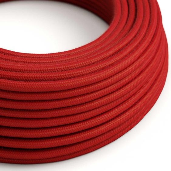 Creative-Cables : le câble en silicone Ultrasoft dorigine, 2 x 0,75 mm² (50 m, rouge vif RC35)