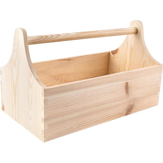 Creative Deco Boîte de Rangement en Bois 34 x 18 x 20,5 cm