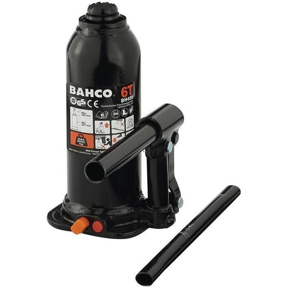 Crics pour bouteilles, capacité 6 t, course 413mm BAHCO