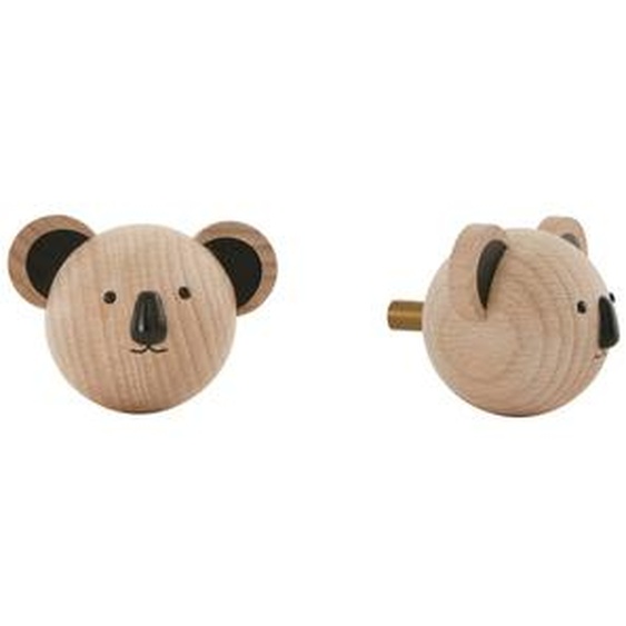 Crochet En Bois Marron