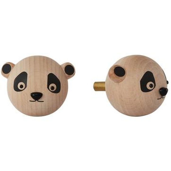 Crochet En Bois Noir