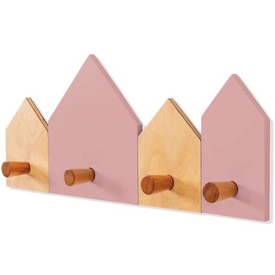Crochet Mural Maisons (4 Crochets) Quartz Rose