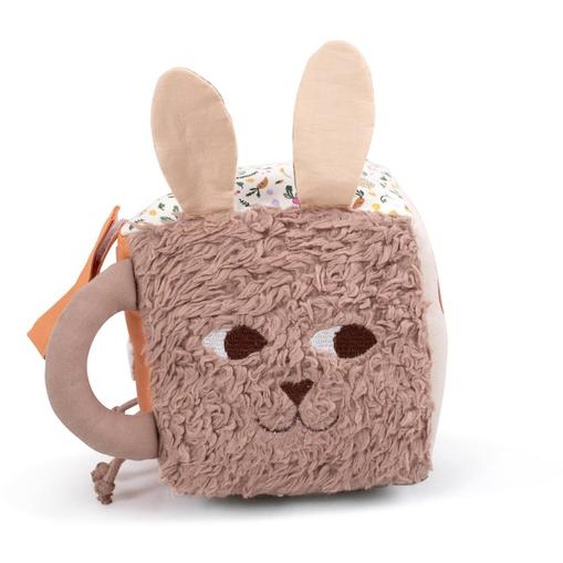 Cube Dactivités En Coton Beige