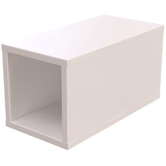 Cube de rangement bois 25x50 cm