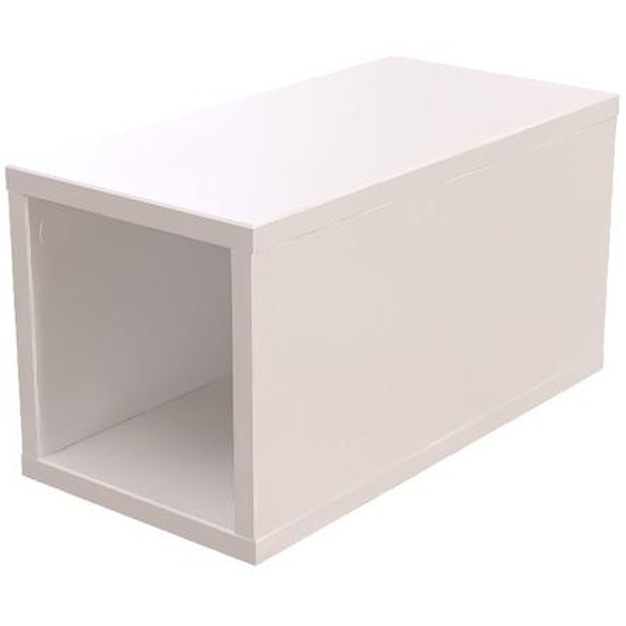 Cube de rangement bois 25x50 cm
