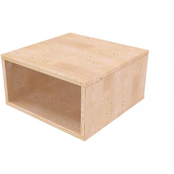 Cube de rangement bois 50x50 cm