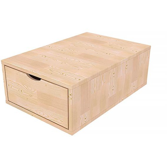 Cube de rangement bois 75x50 cm + tiroir