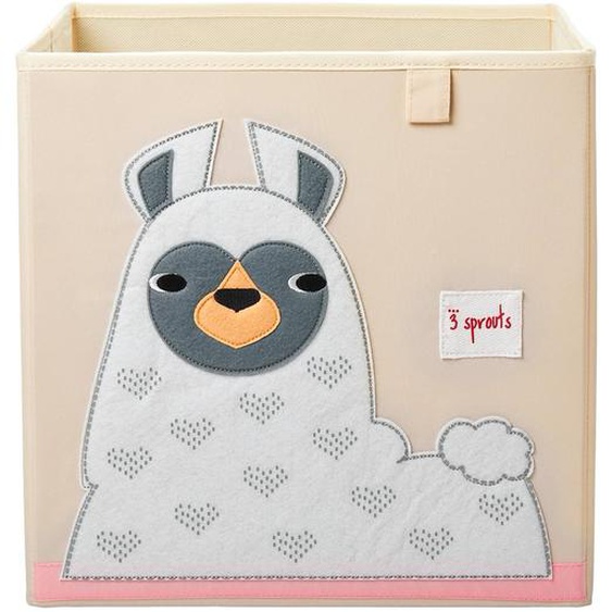 Cube De Rangement Lama Blanc