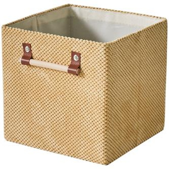Cube De Rangement Pliable, Velours -