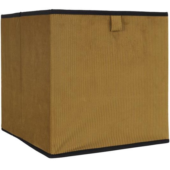 Cube De Rangement Pliable, Velours -