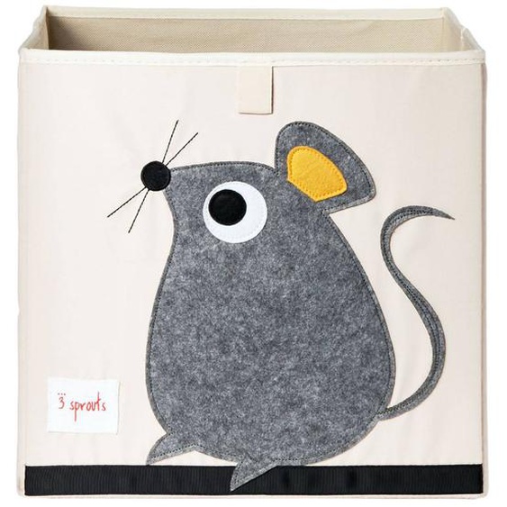 Cube De Rangement Souris Gris