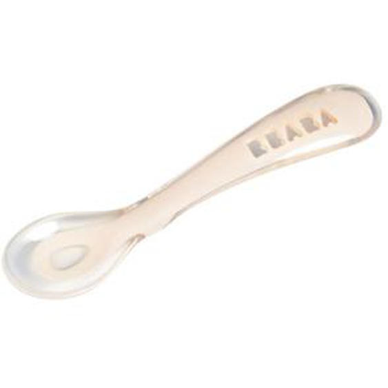 Cuillère 2ème Âge En Silicone Rose