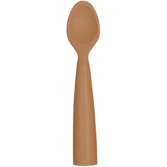 Cuillère Bébé En Silicone Caramel