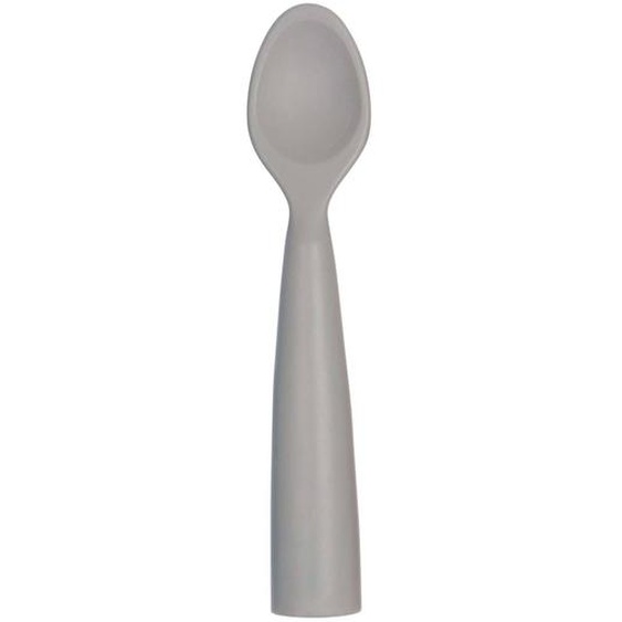 Cuillère Bébé En Silicone Gris