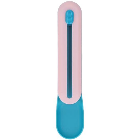 Cuillère pratique pour friandises pour chats – Distributeur Wet Treats pour nourrir les animaux domestiques, cuillère bleue avec manche rose