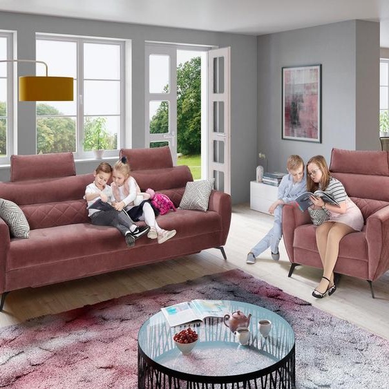 Cuir Design Canapé Coussin Assise 2+1+1 Canapé Garniture Set Similicuir