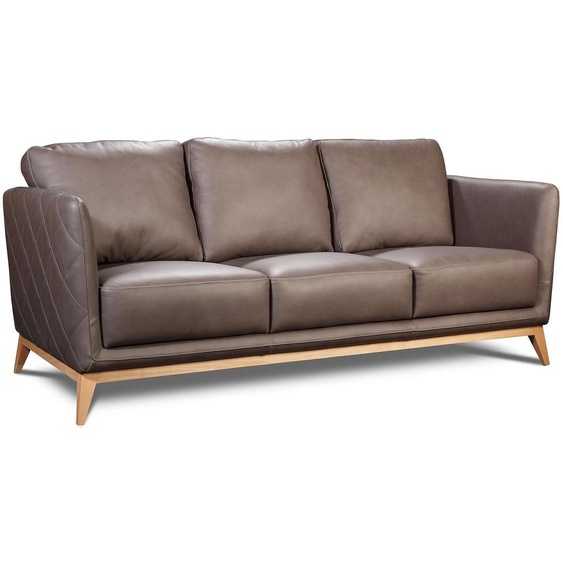 Cuir Design Canapé Rembourré Siège 3+1+1 Ensemble Garnitures Simili-Cuir Canapés