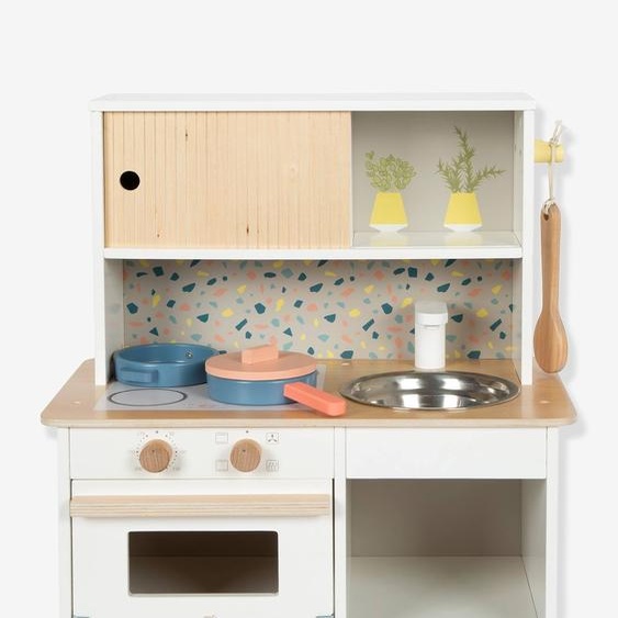 Cuisine compacte TERRAZZO enfant small foot blanc
