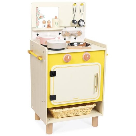 Cuisine En Bois Fsc - Mamie Soleil Jaune